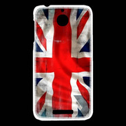 Coque HTC Desire 510 Drapeau anglais grunge