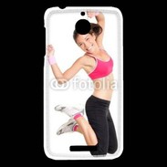 Coque HTC Desire 510 Femme asie sportive