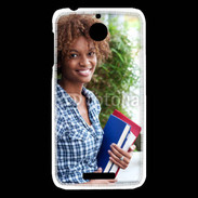 Coque HTC Desire 510 Etudiante africaine