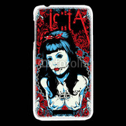 Coque HTC Desire 510 Dessin femme gothique