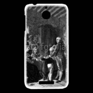 Coque HTC Desire 510 Le roi de France Louis XVI en famille