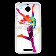 Coque HTC Desire 510 Danseuse en couleur