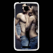 Coque HTC Desire 510 Couple câlin sexy 3