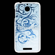 Coque HTC Desire 510 Fond tribal bleu
