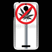 Coque HTC Desire 510 Cannabis interdit
