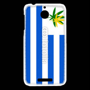 Coque HTC Desire 510 Drapeau Uruguay cannabis 2