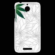 Coque HTC Desire 510 Fond cannabis