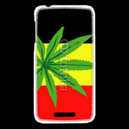Coque HTC Desire 510 Drapeau allemand cannabis