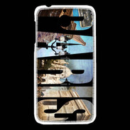 Coque HTC Desire 510 Paris en lettres