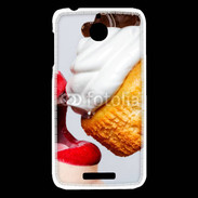 Coque HTC Desire 510 Bouche gourmande