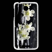 Coque HTC Desire 510 Orchidée blanche Zen 11