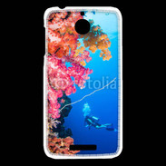 Coque HTC Desire 510 Plongeur en mer 11