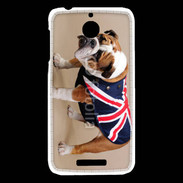 Coque HTC Desire 510 Bulldog anglais en tenue