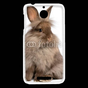 Coque HTC Desire 510 Lapin marron