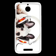 Coque HTC Desire 510 Chien et musique
