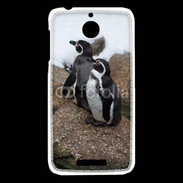 Coque HTC Desire 510 2 pingouins