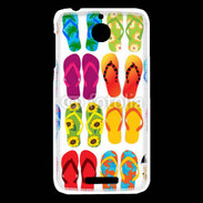 Coque HTC Desire 510 Flip flop de tongues