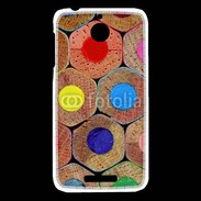 Coque HTC Desire 510 Art crayon de couleur