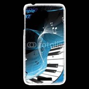 Coque HTC Desire 510 Abstract piano