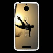 Coque HTC Desire 510 beach soccer couché du soleil