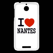 Coque HTC Desire 510 I love Nantes