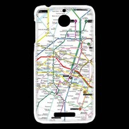 Coque HTC Desire 510 Plan de métro de Paris