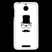 Coque HTC Desire 510 chapeau moustache
