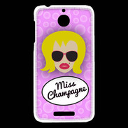 Coque HTC Desire 510 Miss Champagne Blonde