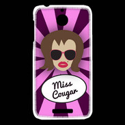 Coque HTC Desire 510 Miss Cougar Chatain