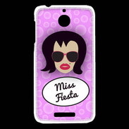 Coque HTC Desire 510 Miss Fiesta Brune