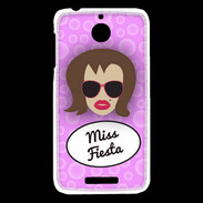 Coque HTC Desire 510 Miss Fiesta Chatain