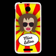 Coque HTC Desire 510 Miss Latina Chatain