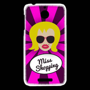 Coque HTC Desire 510 Miss Shopping Blonde