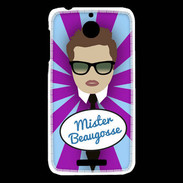 Coque HTC Desire 510 Mister Beau gosse Chatain