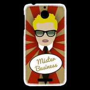Coque HTC Desire 510 Mister Business Blond