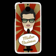 Coque HTC Desire 510 Mister Business Brun