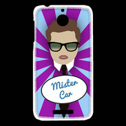 Coque HTC Desire 510 Mister Car Chatain