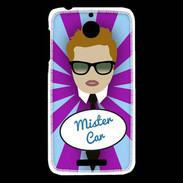 Coque HTC Desire 510 Mister Car Roux