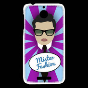 Coque HTC Desire 510 Mister Fashion Brun