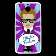 Coque HTC Desire 510 Mister Fashion Roux