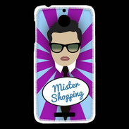Coque HTC Desire 510 Mister Shopping Brun