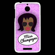 Coque HTC Desire 510 Miss Champagne Black
