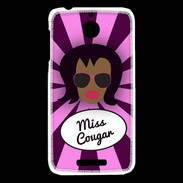 Coque HTC Desire 510 Miss Cougar Black
