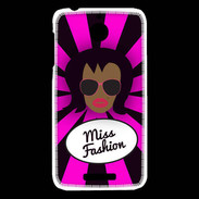 Coque HTC Desire 510 Miss Fashion Black