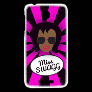 Coque HTC Desire 510 Miss Swag Black