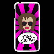 Coque HTC Desire 510 Miss Swag Chatain