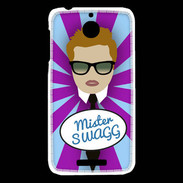 Coque HTC Desire 510 Mister Swag Roux