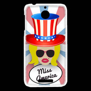 Coque HTC Desire 510 Miss USA Blonde