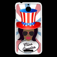 Coque HTC Desire 510 Miss USA Black