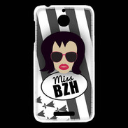 Coque HTC Desire 510 Miss Bretagne Brune